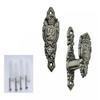 2 pc Rampant Lion Adjustable Sword Wall Mount Display Hanger Zinc Alloy view 1