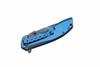 American Eagle Titanium Finish Folding Knife 8.25" Stainless Steel Blade Titanium Finished Handle view 3