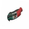 Mexican Flag Pocket Folding Knife 8.5" Full Tang Black Drop Point Stainless Steel Blade Abs Handle With 3d Printed Mexican Flag view 3