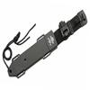 Skull Logo Bowie Stainless Steel Blade Abs Handle 12 inch EDC Hunting Knife view 3