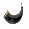 Medieval Engraved Raven 12-14 inch Buffalo Drinking Horn view 2