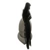 Handmade Roman Black Plumed 18 Gauge Carbon Steel Helmet view 3