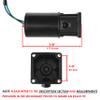 Caltric Tilt Trim Motor Compatible with Mercury 50-125 Hp 1992-2006 2-Wire 813447 New view 2