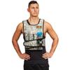 Cross101 Adjustable Camouflage Weighted Vest with Shoulder Pads, 20 lb view 2