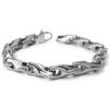 Metal Factory Tungsten Carbide Men's Wheat Link Bracelet Sz 10" view 1