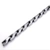 Metal Factory Tungsten Carbide Men's Wheat Link Bracelet Sz 10" view 2