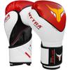 Mytra Fusion Punch Hard Boxing Gloves Artificial Leather Boxing Gloves 10oz 12oz 14oz 16oz Boxing Gloves for Training Punching Sparring Punching Bag Muay Thai Kickbox (12-oz, White Red) view 3