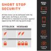 OTTOLOCK Cinch Lock - Lightweight Anti Theft Compact Combination Bike Lock, Ideal for Quick Stops, Bicycle Accessories, Stealth Black, 60 Inch view 3