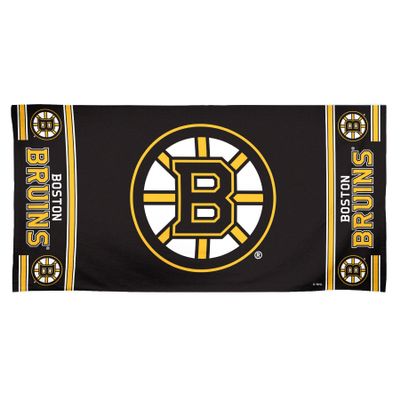 NHL Boston Bruins 30 by 60 Fiber Reactive Beach Towel