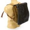 German WWII Tornister 34 Cowhide Backpack with Shoulder Straps view 1