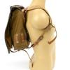 German WWII Tornister 34 Cowhide Backpack with Shoulder Straps view 2