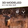 Skull Master by Illusion | Snow Camo | European Mount | Antler Mounting Kit | Euro Mount | 3D Modeled Replica Deer Skull | Taxidermy | Compatible with Harvested and Shed Antlers | Universal Sizing view 3