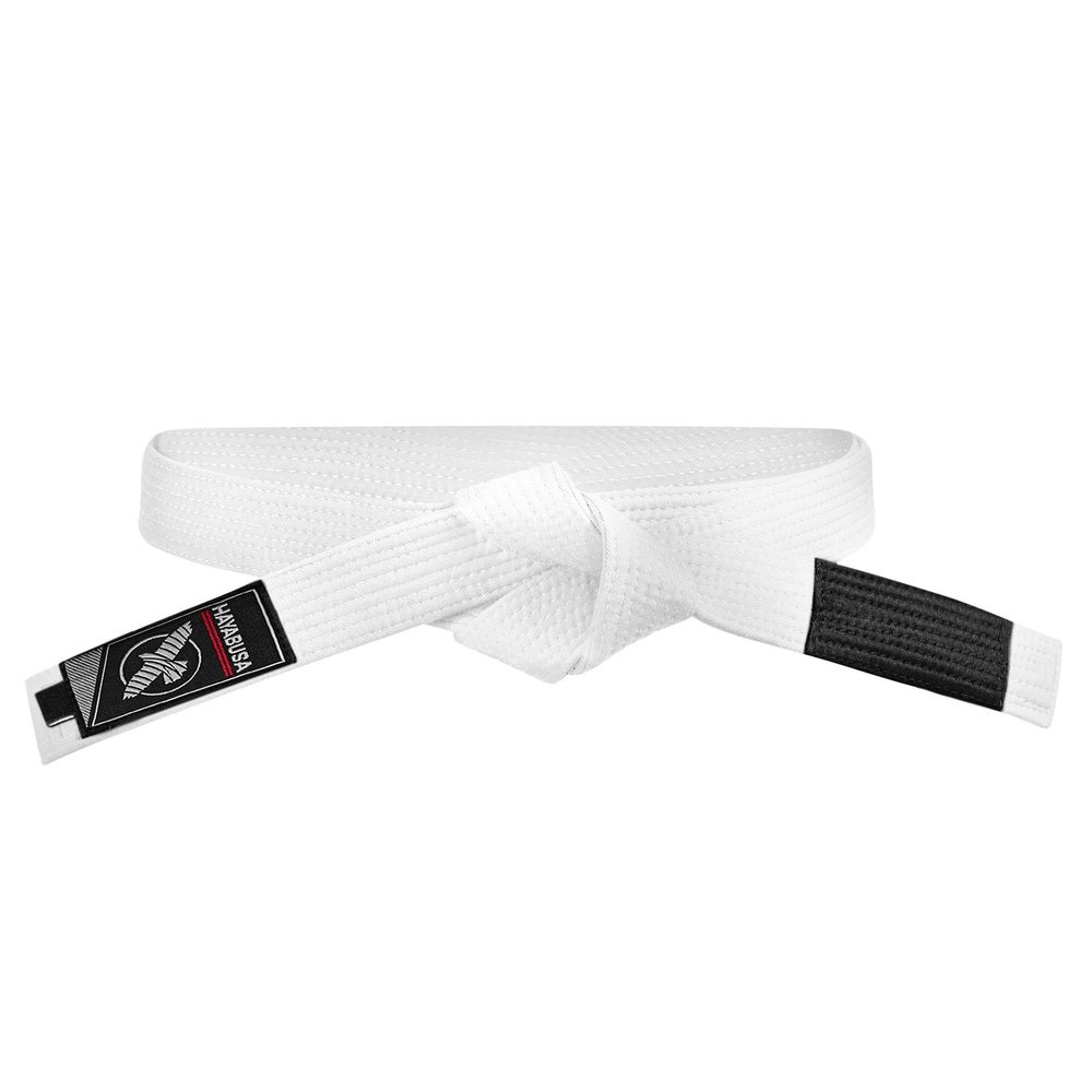 Hayabusa 2.0 Adult BJJ Belt - Premium Quality, IBJJF Compliant, Reinforced Double Stitching - White, A3