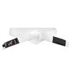 Hayabusa 2.0 Adult BJJ Belt - Premium Quality, IBJJF Compliant, Reinforced Double Stitching - White, A3 view 1