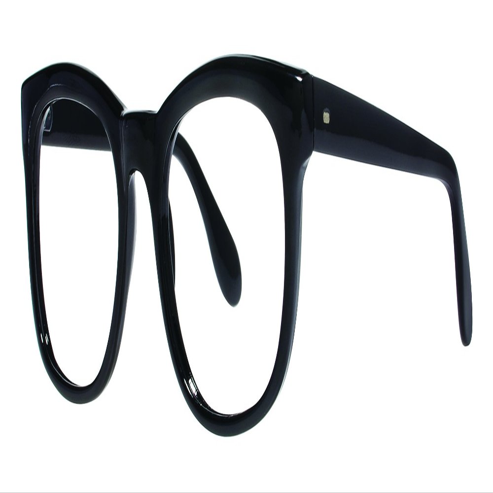 Cosmo Men's Eyeglasses - Modern Collection Frames - Black 52-24-150