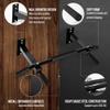 Yes4All Multifunctional Pull Up Bar Wall Mounted Capacity 300 Pounds - Black view 3
