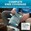 Vive Knee Ice Pack Wrap - Cold/Hot Gel Compression Brace - Heat Support Strap for Arthritis Pain, Tendonitis, ACL, Athletic Injury, Osteoarthritis, Women, Men, Running, Meniscus and Patella Surgery view 4