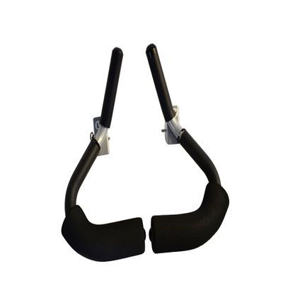 Crunch Ab Accessory Ergonomically Designed for Total Trainer and Other 1 Inch Thickness Large Frame Inclined Fitness Equipments Black