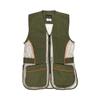 Allen Company Ace Shooting Range Vest with Moveable Shoulder Pad - Shooting Apparel for Adults - Medium/Large and X-Large/2XL Sizes - Olive/Tan view 1