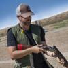 Allen Company Ace Shooting Range Vest with Moveable Shoulder Pad - Shooting Apparel for Adults - Medium/Large and X-Large/2XL Sizes - Olive/Tan view 3