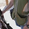 Allen Company Ace Shooting Range Vest with Moveable Shoulder Pad - Shooting Apparel for Adults - Medium/Large and X-Large/2XL Sizes - Olive/Tan view 4
