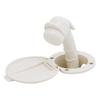 Ambassador Marine Universal Collection All Plastic Recessed Shower, White view 3