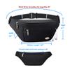 Entchin Fanny Pack for Women Men,Crossbody Belt Bag with 4-Zipper Pockets,Adjustable Waist Bag Pack,One of the Most Popular Travel Essential Gifts for Walking,Traveling,Cycling and Shopping (Black) view 3