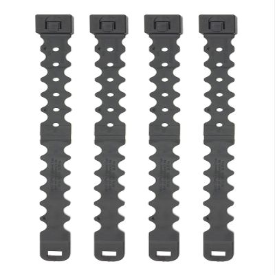 Tactical Tailor Fight Light Malice Clips - 4 pack (Long) (Black)