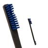 Otis 50 Pack Blue Nylon AP Brushes, Double-Ended for Versatile Cleaning, Comfortable Grip, Made in USA (IP-316-BLU-50) view 1