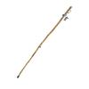 SE Survivor Series Wooden Walking/Hiking Stick with Hand-Carved Deer Design, 55" - WS628-55D view 1