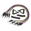 SPRI Resistance Band Kit - Resistance Training Interchangeable Tubes for Full Body Toning - Includes 5 Exercise Bands, Ankle/Wrist Strap with Padded Handles, Door Anchor, Exercise Guide, Carry Bag view 1
