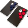 Trademark Innovations Bean Bag Toss Corn Hole Game Aluminum Bean Bag with Portable Carry Handles - Includes 8 Bean Bags view 1