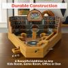 HEY! PLAY! 12-HY2070 Baseball Pinball Tabletop Skill Game - Classic Miniature Wooden Retro Sports Arcade Desktop Toy for Adult Collectors and Children view 3