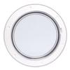 Beckson 6" Clear Center Pry-Out Deck Plate - White view 2