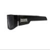 white bandana pattern Locs Shades, Black, Medium view 4