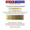 Decade Awards Grizzly Bear Mascot Trophy - 4 Inch Tall | Engraved Bear Spirit Award, Silver and Gold - Customize Now view 2