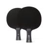 Killerspin SVR 2U Black Paddle Set of 2 Rackets with 4 Balls and Foam Protective Paddle Storage Case view 1