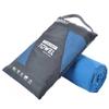 Rainleaf Microfiber Towel, 20 X 40 Inches. Blue. view 1