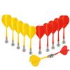 Yalis Magnetic Darts 12 Packs, Replacement Dart for Magnet Dartboard, Safety Plastic Darts for Target Game, Red and Yellow view 1