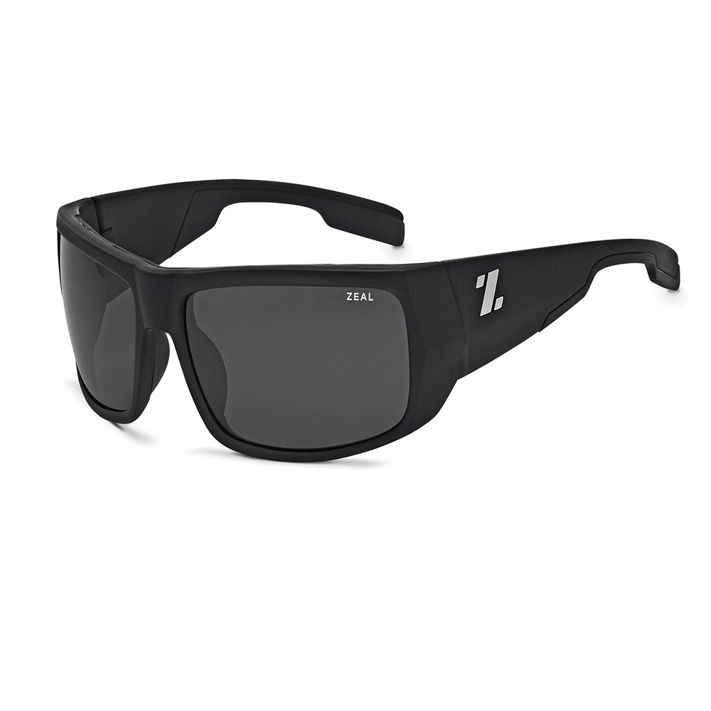 Zeal Optics Snapshot | Plant-Based Polarized Sunglasses for Men & Women - Matte Black/Polarized Dark Grey Lens