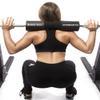 Advanced Squat Pad - Barbell Pad for Squats, Lunges & Hip Thrusts - Neck & Shoulder Protective Pad Support (Black) view 4