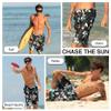 Kanu Surf Men's Barracuda Swim Trunks (Regular & Extended Sizes), Oahu Black, Medium view 2