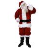 Sunnywood Ultra Deluxe Santa Claus Suit Professional Santa Costume Set for Men Complete with Belt, Gloves, and Boot Tops, Large view 1
