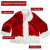 Sunnywood Ultra Deluxe Santa Claus Suit Professional Santa Costume Set for Men Complete with Belt, Gloves, and Boot Tops, Large view 3
