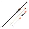 Cold Steel B6254PZ Professional .625 4'. Blowgun Hunting, White, Red, and Black view 2