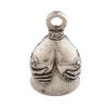 Guardian Bell "Handful Good Luck Bells w/Keyring & Black Velvet Gift Bag | Motorcycle Bell | Good Luck Gift to Friends/Family | Lead-Free Pewter Bike Bell | Made in The USA view 1