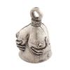 Guardian Bell "Handful Good Luck Bells w/Keyring & Black Velvet Gift Bag | Motorcycle Bell | Good Luck Gift to Friends/Family | Lead-Free Pewter Bike Bell | Made in The USA view 2
