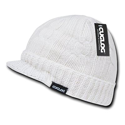 CUGLOG Kosciuszko Sweater Beanie, White