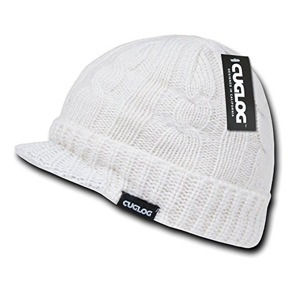 CUGLOG Kosciuszko Sweater Beanie, White