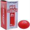 Dunlop Sports Mini Squash Ball, Red, 3-Ball Pack view 1